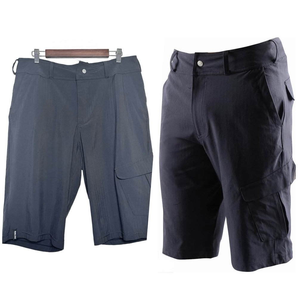 Pearl Izumi | Men | Launch Kicker Nylon Blend Cargo Biking Shorts | Size Large